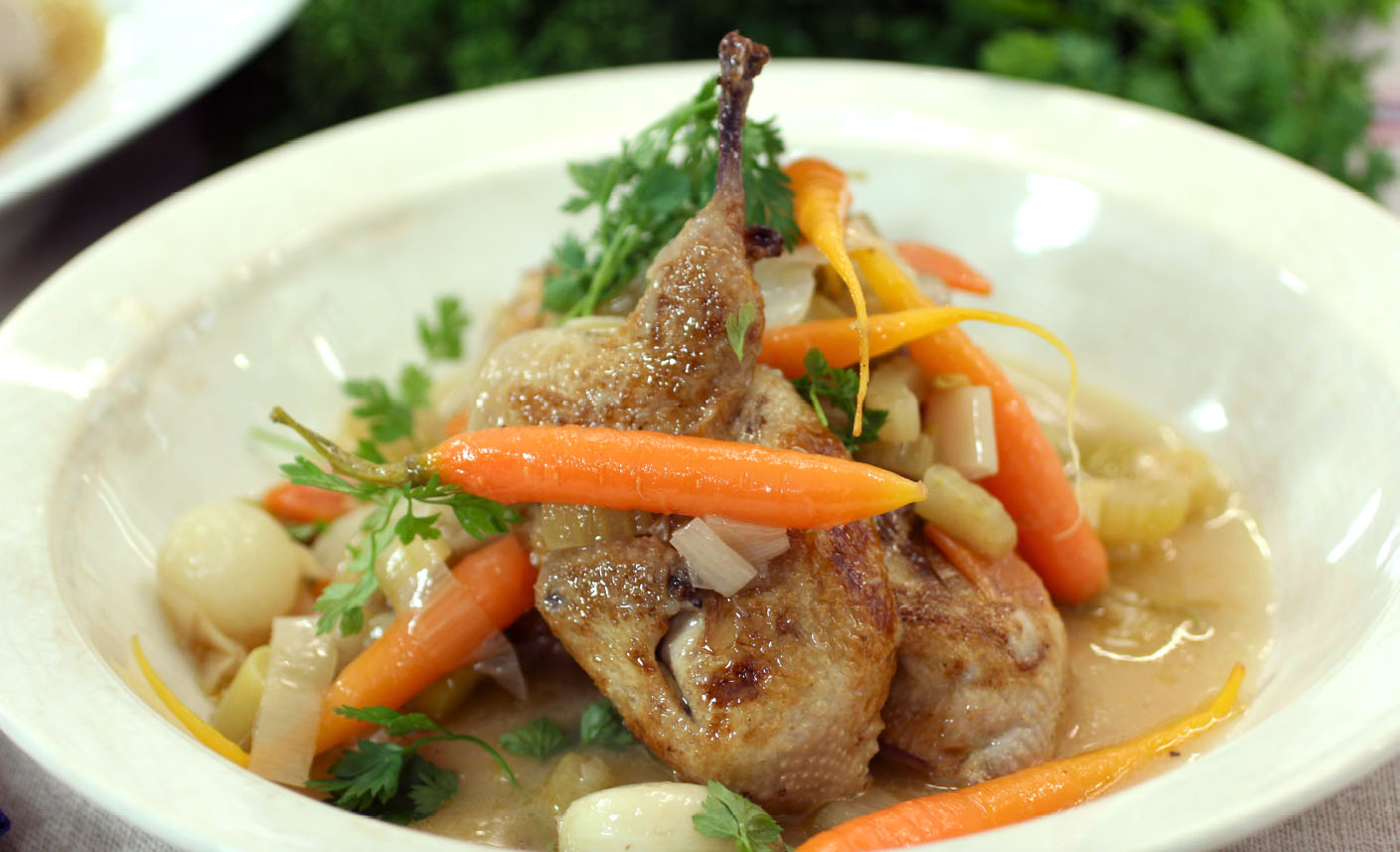 Codornices en escabeche